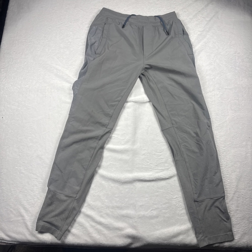 Lululemon ABC Joggers Pants Men 30x30" Small Gray Stretch Performance Sweatpants